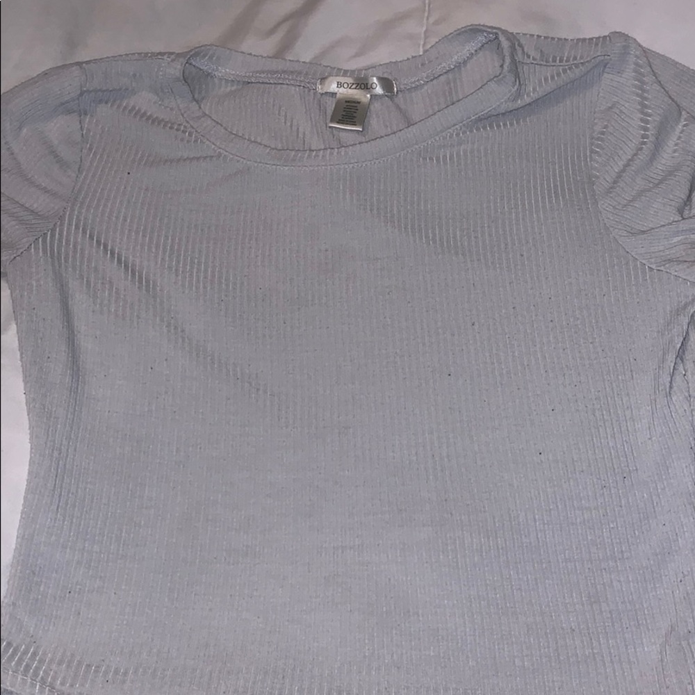 gray top